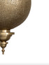 Boho Moroccan Brass Ceiling Lamp – Handmade Pendant Light (PL 1083)